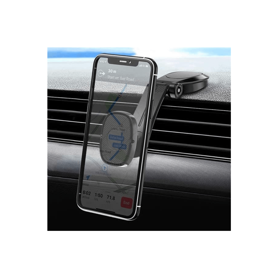 Wiwu PL900 Lotto Vehicle Magnetic Suction Bracket - Black in Qatar Wiwu PL900 Lotto Vehicle Magnetic Suction Bracket - Black in Qatar